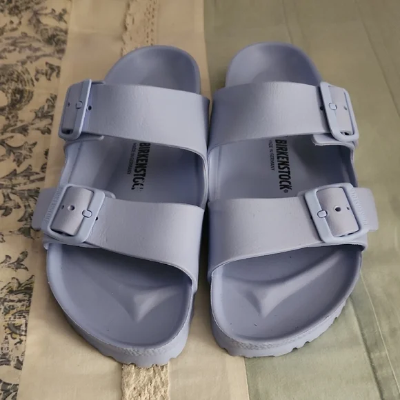 Birkenstock Light Blue Sandals - Picture 2 of 6